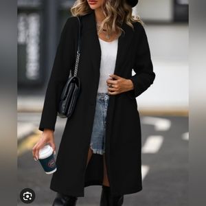 😍HP🫶 Romantic Hut Black Coat Size XXL